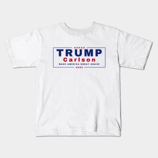 Trump & Tucker Carlson 2024 Kids T-Shirt